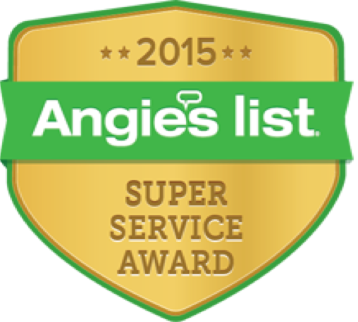 2015 Angie's List Super Service Award for Roofing in Milwaukee and Waukesha